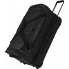 Travelite Basics Wheeled Duffle exp. Black taška Travelite Basics Wheeled Duffle exp. Black taška