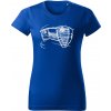 T-ričko Alfa Romeo Giulia GTA dámske tričko Farba trička: Kráľovská Modrá, Farba potlače: Biela, Veľkosť: XS T-ričko Alfa Romeo Giulia GTA dámske tričko Farba trička: Kráľovská Modrá, Farba potlače: Biela, Veľkosť: XS