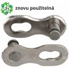 Kmc spojka reťazí 7-8 speed EPT Silver 7,1mm, blistr 2 ks Kmc spojka reťazí 7-8 speed EPT Silver 7,1mm, blistr 2 ks