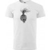 Sablio Tričko s potlačou Skull 2 - biele 2XL Sablio Tričko s potlačou Skull 2 - biele 2XL