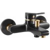 Vaňová batéria RAV SLEZÁK COLORADO bez sprchového setu 150 mm černá matná/zlato CO154.5CMATZ Vaňová batéria RAV SLEZÁK COLORADO bez sprchového setu 150 mm černá matná/zlato CO154.5CMATZ