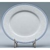 OPAL svadobná modrá, Tanier plytký NINA 27 cm, čipka, Thun OPAL svadobná modrá, Tanier plytký NINA 27 cm, čipka, Thun