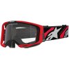 ALPINESTARS okuliare VISION 8 LUAR red/black clear ALPINESTARS okuliare VISION 8 LUAR red/black clear