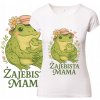 Dámske tričko s potlačou SUPER MAMA - Darček ku Dňu matiek, XXL Dámske tričko s potlačou SUPER MAMA - Darček ku Dňu matiek, XXL