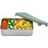 Melii Nerezový Bento box 740 ml so silikónovým viečkom - zelený Melii Nerezový Bento box 740 ml so silikónovým viečkom - zelený