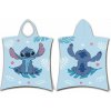 Jerry Fabrics Detské pončo-osuška - Lilo a Stitch - modrá Jerry Fabrics Detské pončo-osuška - Lilo a Stitch - modrá