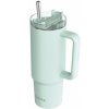 Quokka Nerezový termohrnček so slamkou Stream Turquoise 950 ml Quokka Nerezový termohrnček so slamkou Stream Turquoise 950 ml