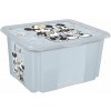 Keeeper Box Mickey Mouse love 45l modrý Keeeper Box Mickey Mouse love 45l modrý