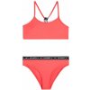 O'Neill Sportclub Dievčenské bikiny lososová,čierna,biela O'Neill Sportclub Dievčenské bikiny lososová,čierna,biela