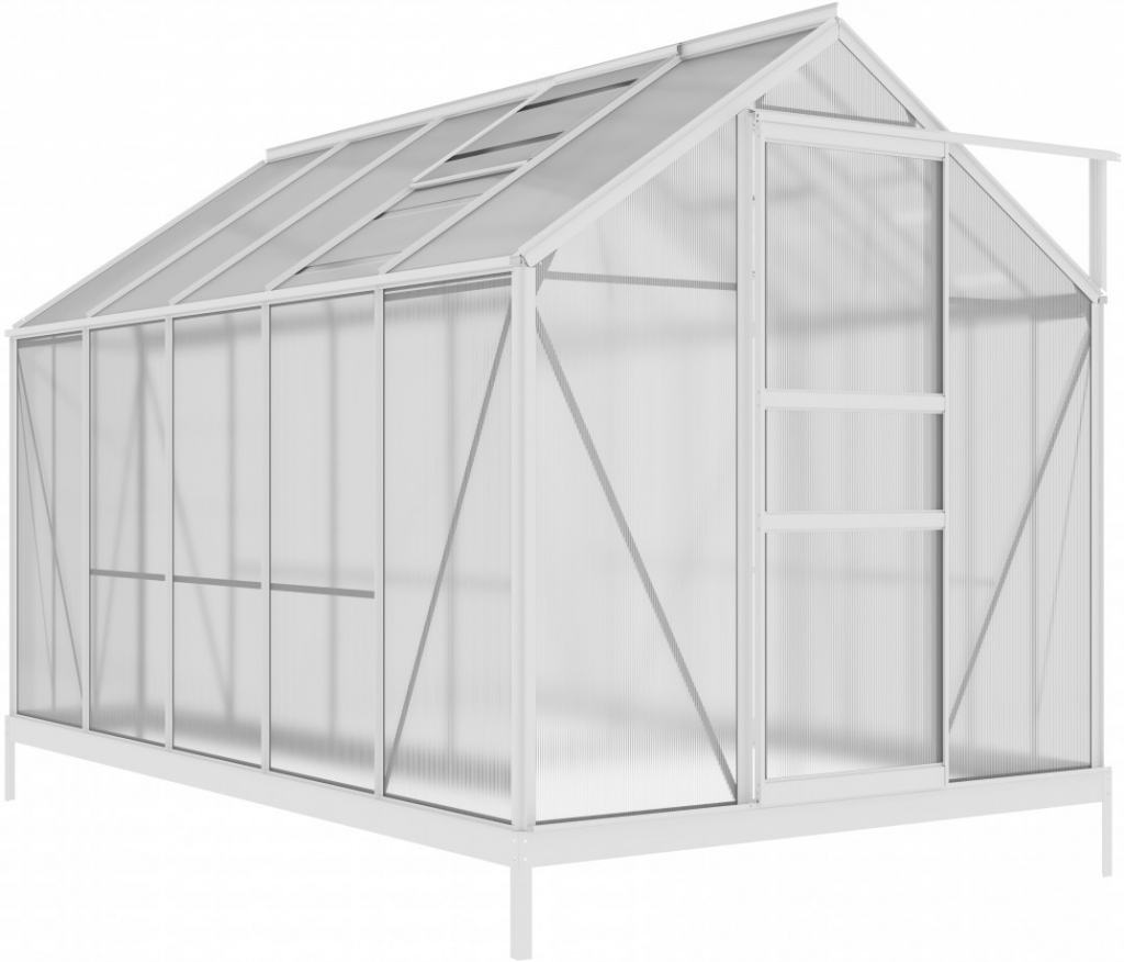 Iwhome Demeter A101-D 5,93m² alu 201x190x312 cm PC 4 mm + základna IWH-10270003