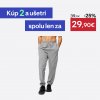 DOMYOS Pánske nohavice 500 Essentials na fitness sivé S W30 L33 DOMYOS Pánske nohavice 500 Essentials na fitness sivé S W30 L33
