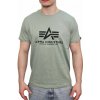 Alpha Industries Basic T-Shirt Dusty Green tričko zelené