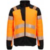 PORTWEST PW3 HI-VIS HYBRID BAFFLE T170 / Pánska reflexná priedušná bunda - HV oranžová/čierna 4XL PORTWEST PW3 HI-VIS HYBRID BAFFLE T170 / Pánska reflexná priedušná bunda - HV oranžová/čierna 4XL