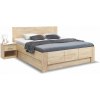 Posteľ dvojlôžko s úložným priestorom ENERGY, masív buk Posteľ dvojlôžko s úložným priestorom ENERGY, masív buk