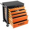 NEO TOOLS Dielenký vozík, 5 zásuviek + 117 nástrojov 84-214-6 NEO TOOLS Dielenký vozík, 5 zásuviek + 117 nástrojov 84-214-6