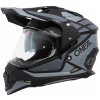 Sivo-čierna prilba ENDURO ADVENTURE DUAL ONEAL L Sivo-čierna prilba ENDURO ADVENTURE DUAL ONEAL L