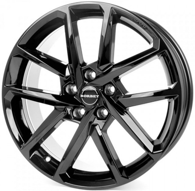 Borbet N 8x18 5x112 ET44 black gloss