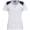 HEAD CLUB 22 Tech T-Shirt Women White/Dark Blue (M) HEAD CLUB 22 Tech T-Shirt Women White/Dark Blue (M)
