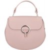 Dámska kožená kabelka MI79 práškovo ružová Pudrová ružová Dámska kožená kabelka MI79 práškovo ružová Pudrová ružová