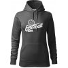Florbal team - Mikina dámská Cape s kapucí - L ( Tmavá bridlica (sivá so zeleným nádychom) ) Florbal team - Mikina dámská Cape s kapucí - L ( Tmavá bridlica (sivá so zeleným nádychom) )