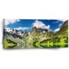 Sablio Obraz Odraz hôr na jazere - 110x50 cm Sablio Obraz Odraz hôr na jazere - 110x50 cm