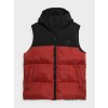 4F 4FAW23TVESM064 pánska vesta dark red 4F 4FAW23TVESM064 pánska vesta dark red