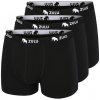 Pánske boxerky Zulu Merino 160 4in 3-pack Veľkosť: L / Farba: čierna Pánske boxerky Zulu Merino 160 4in 3-pack Veľkosť: L / Farba: čierna