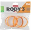 Komponenty Rody 3-spojovací krúžok žltý 4ks Zolux Komponenty Rody 3-spojovací krúžok žltý 4ks Zolux