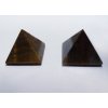 Pyramída Tigrie oko 23x23mm 1kus Pyramída Tigrie oko 23x23mm 1kus