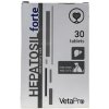 VetaPro Hepatosil forte tablety pre psy a mačky pre podporu správnej funkcie pečene 30 tbl