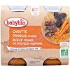 BABYBIO mrkev-suš.švestky-hovězí maso + 2 x 200g