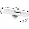Paulmann Lenia nástenné svetlo IP44 chróm/opál 2pl - 70350 Paulmann Lenia nástenné svetlo IP44 chróm/opál 2pl - 70350