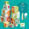 Djeco obrázkové kocky Les 10 ks Djeco obrázkové kocky Les 10 ks