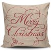 Hanah Home Vianočný dekoračný vankúš KALA 43x43 cm béžový Hanah Home Vianočný dekoračný vankúš KALA 43x43 cm béžový