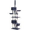 vidaXL Škrabadlo pre mačky so sisalovými stĺpikmi 230-260 cm