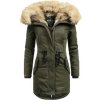 Navahoo Bombii zimná s kožušinou olivová Navahoo Bombii zimná s kožušinou olivová