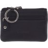 Malá kožená kľúčenka čierna - Delami 9946 čierna Malá kožená kľúčenka čierna - Delami 9946 čierna