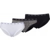 Fila Dámske nohavičky BRIEF ELASTIC WITH LOGO čierna biela