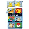 HALANTEX Obliečky Pokémon portrét Bavlna 140x200 70x90