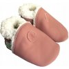 Hopi Hop Barefoot kožené capáčky Zimné ružové, vnútorná dĺžka stielky 11,5 cm Hopi Hop Barefoot kožené capáčky Zimné ružové, vnútorná dĺžka stielky 11,5 cm