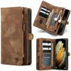 Multifunkčné peňaženkové puzdro CASEME na Samsung Galaxy S21 Plus 5G - Hnedá Multifunkčné peňaženkové puzdro CASEME na Samsung Galaxy S21 Plus 5G - Hnedá