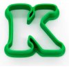 Písmeno K - základné | vykrajovače dvojdielne 7 cm