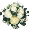 Smútočný aranžmán betonka exclusive umelá chryzantéma, ruža, karafiát, alstroméria a doplnky Ø 45cm x 35cm Smútočný aranžmán betonka exclusive umelá chryzantéma, ruža, karafiát, alstroméria a doplnky Ø 45cm x 35cm