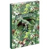 Dosky na školské zošity A4 BAAGL DINOSAURS zelená,mix Dosky na školské zošity A4 BAAGL DINOSAURS zelená,mix
