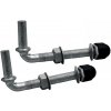 PILECKÝ Pánt pre bránku DARCROMET regulovateľný M12 x 130 mm pozinkovaný 2 ks