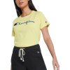 Tričko CHAMPION žlté Crewneck T Shirt 110992 YS046 ACA Veľkosť S Tričko CHAMPION žlté Crewneck T Shirt 110992 YS046 ACA Veľkosť S