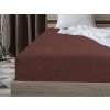 Froté plachta EXCLUSIVE tmavohnedá 90 x 200 cm Froté plachta EXCLUSIVE tmavohnedá 90 x 200 cm