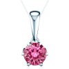 Prívesok The Journey: biele zlato, ružový laboratórny diamant - TJ-Z01-BR-050-LABPINK-B SAVICKI Prívesok The Journey: biele zlato, ružový laboratórny diamant - TJ-Z01-BR-050-LABPINK-B SAVICKI