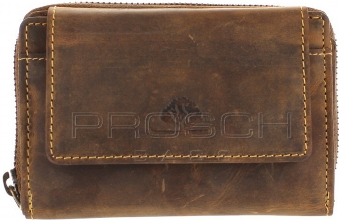 Greenburry kožená peňaženka 1670 25 hnědá