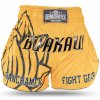 Muay Thai trenky Buakaw BSH6 zlato-čierne Veľkosť: XL Muay Thai trenky Buakaw BSH6 zlato-čierne Veľkosť: XL